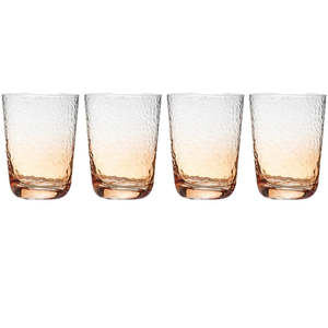 Dimpled Collection: DIMPLED SUNSET TUMBLER SET