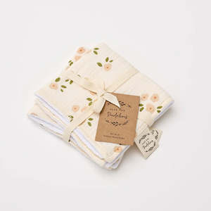 Over The Dandelion: WASH CLOTH - SET OF 2 DAISY