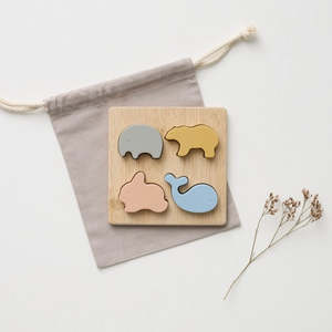 SILICONE PUZZLE - ANIMALS