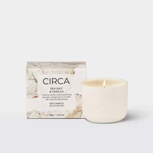 Circa 25: SEA SALT & VANILLA 70g CANDLE
