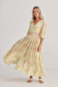 Dress: Talisman Halo Dress Butterfly Dream