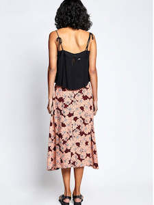 Skirts: Totem Pana Skirt Earth Merlot