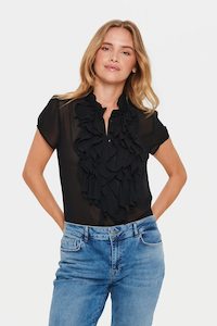 Saint Tropez: Saint Tropez Lilja Shirt Black