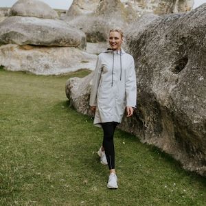 Best Sellers: Moke Georgie Raincoat Ice Crystal (Evie Kemp)