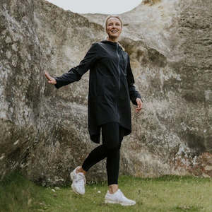 Jackets Coats: Moke Georgie Raincoat Black