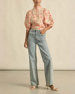 Zoe Kratzmann Cabaret Top Cherry Tulip