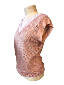EGi 5005 Cut Out Cotton Tee Rose