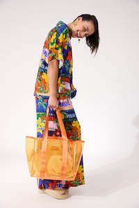 Haven Baja Tote Bag Coral