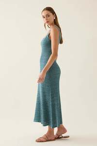 Isle of Mine Ida Knit Tank Dress Baltic