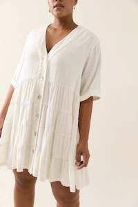 Isle of Mine Ingrid Button Dress Lotus