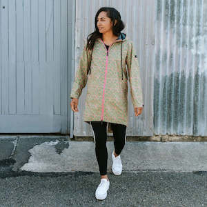 Jackets Coats: Moke Georgie Raincoat Flower Meadow (Evie Kemp)
