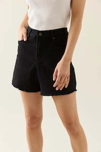 Isle of Mine Duke Denim Shorts Black