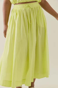 Isle of Mine Aurora Maxi Skirt Pomelo