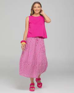 Skirts: Boom Shankar Guru Skirt Naples Viola