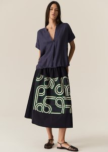 Pol Alter Patch Skirt Ink Alter