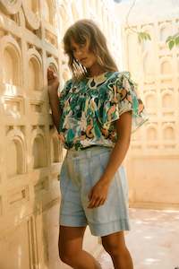 Isle Of Mine: Isle of Mine Sofie Denim Short Sky