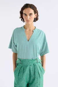 Elk: Elk Evve TShirt Bright Teal/White