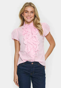 Saint Tropez Tilli SS Shirt Pink Nectar