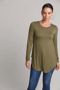 Sale: Eb & Ive Studio Jersey T-shirt Fern