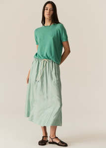 Pol: Pol Pax Pocket Tee Green