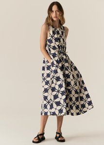 Pol Turin Tank Dress Blue Turin