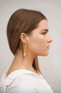 Hagen Co: Hagen + Co Earrings Juno Sunset