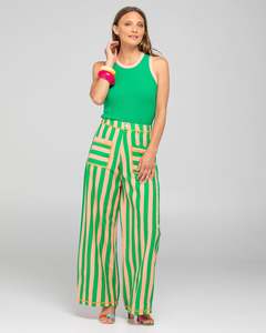 Boom Shankar Bellissimo Tank Top Green