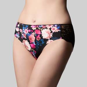 Knitwear: The Knicker Precision & Lace Bikini Brief