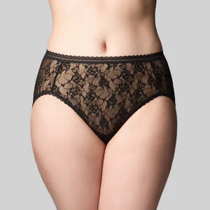 The Knicker Lacies Hi Cut Brief