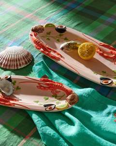 Gifts: Kip & Co Jewel of the Nile Tartan Linen Tablecloth Large Rectangular