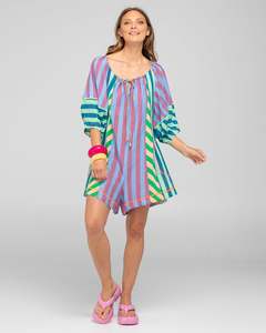 Boom Shankar Lucia Playsuit Capri Spliced