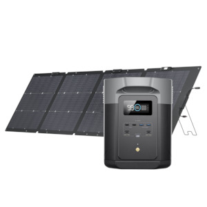 EcoFlow DELTA 2 MAX + 220W Solar Panel Single-facial