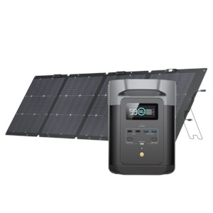 EcoFlow Delta 2 + 220W Solar Panel Single-facial