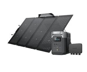 Power On The Road: EcoFlow 800W AC+ Delta 2 + 220W Single-facial