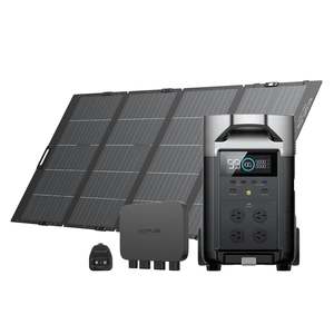 Portable Rv Ev Power: EcoFlow Delta Pro + 800W AC + 400W Lightweight SP + Adapter