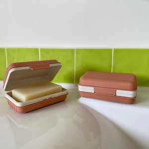 Sustainable Kitchen And Laundry Accessories: Portable Travel Soap Case