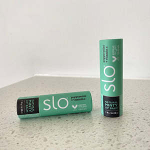 Natural Organic Lip Balms: Natural Lip Balm - Peppermint+Vitamin E