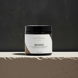 Cutthroat New Zealand Mens Care Collection: CUTTHROAT Moisturiser - Manuka Honey and Harakeke