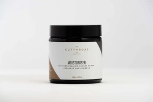 Cutthroat New Zealand Mens Care Collection: CUTTHROAT Moisturiser - Manuka Honey and Harakeke