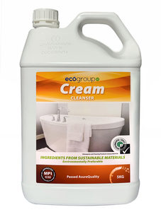 Bathroom Cleaning: Cream Cleanser