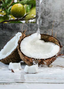 Coconut Lime - Medium Cotton Wick Candle