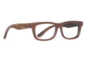 Featured Eyewear: Proof Loom Wood Brown Maple Prescription