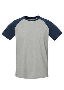 Unisex Baseball Short Sleeve Vintage Tee