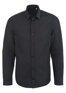 Mens Clothing: M's Manages Business Shirt Black