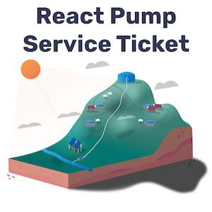 col Dealer React Pumps: React Pump Service Ticket