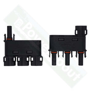 Slocable Solar PV 3 to 1 Branch Connectors