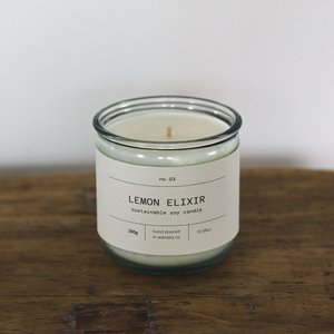 Products: Lemon Elixir Soy Candle Online Ecológica candle co