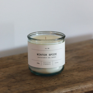 Products: Winter Spice Online Ecológica candle co