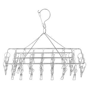 Now: Silver Stainless Peg Hanger (100% Rust Proof)