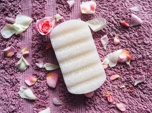 Products: WHITE KONJAC SPONGE - BODY SPONGE FOR BABIES - ADULTS